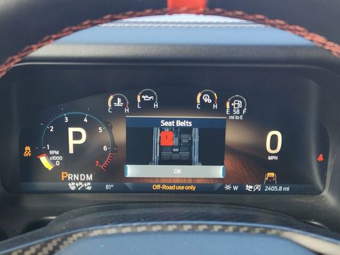 Used 2022 Ford Bronco Raptor w/ Interior Carbon Fiber Pack 6 image 8