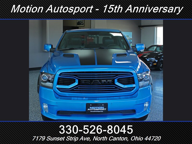 Used 2018 RAM 1500 Sport w/ Hydro Blue Sport Package AWD/4WD image 4