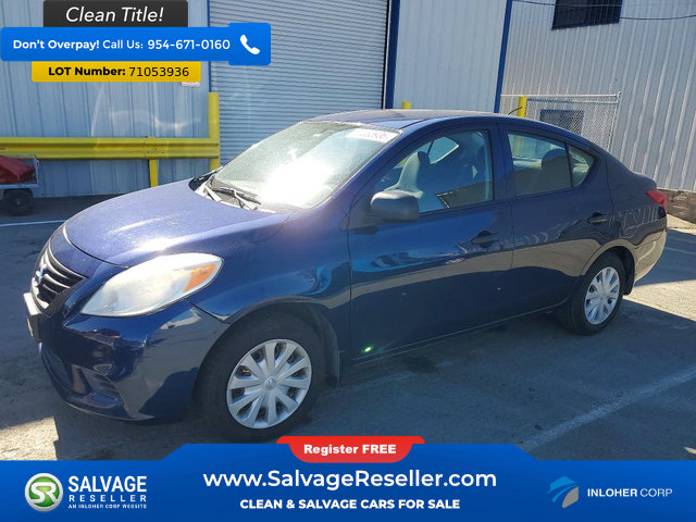 Used 2012 Nissan Versa S FWD image 1