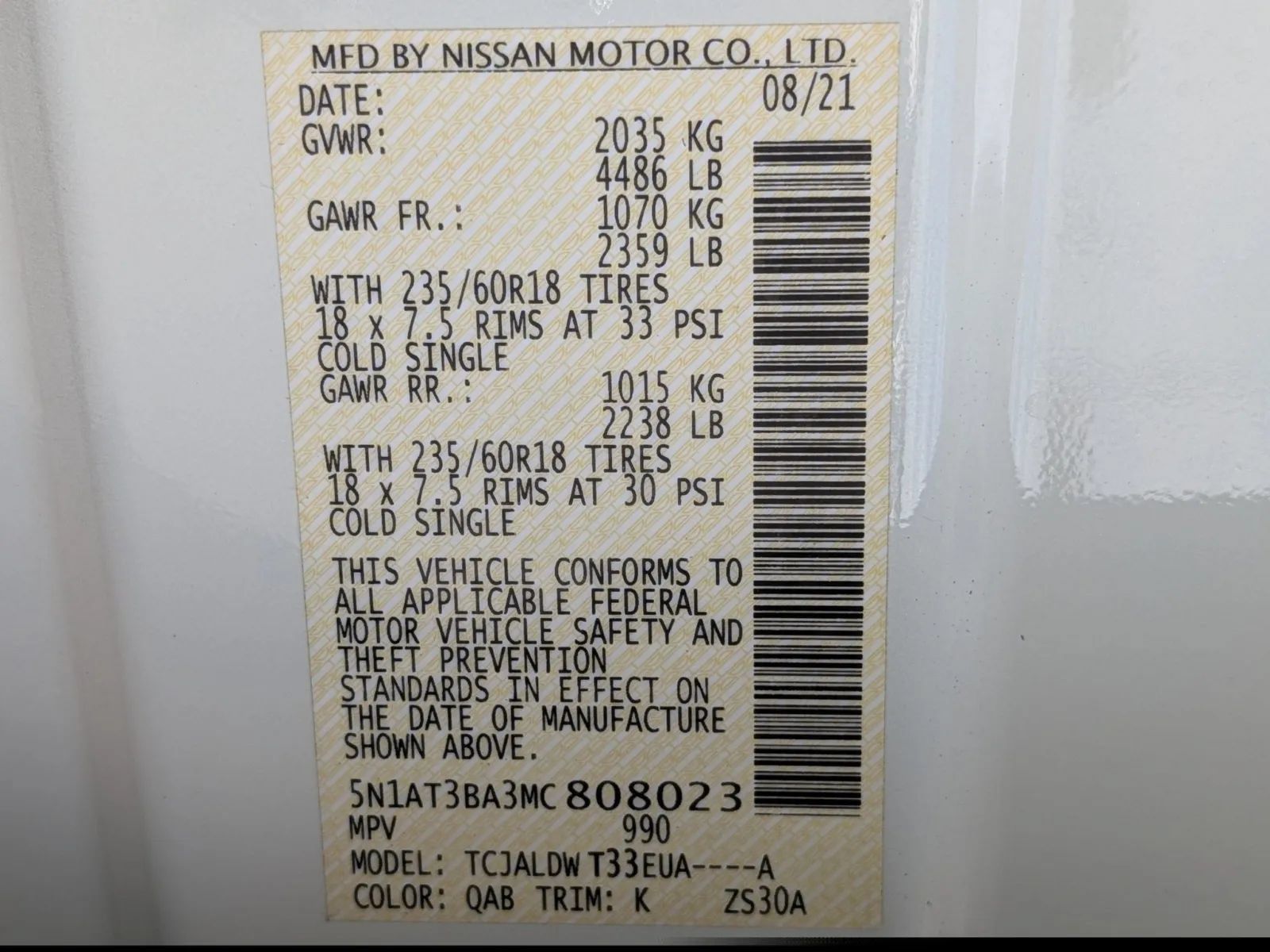 Used 2021 Nissan Rogue SV FWD image 27