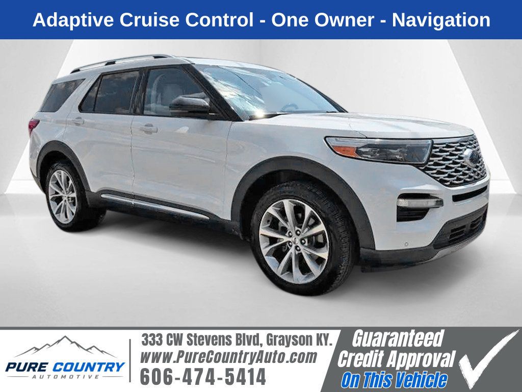 Used 2021 Ford Explorer Platinum w/ Equipment Group 601A AWD/4WD image 1