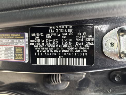 Used 2022 Kia Sorento SX image 35