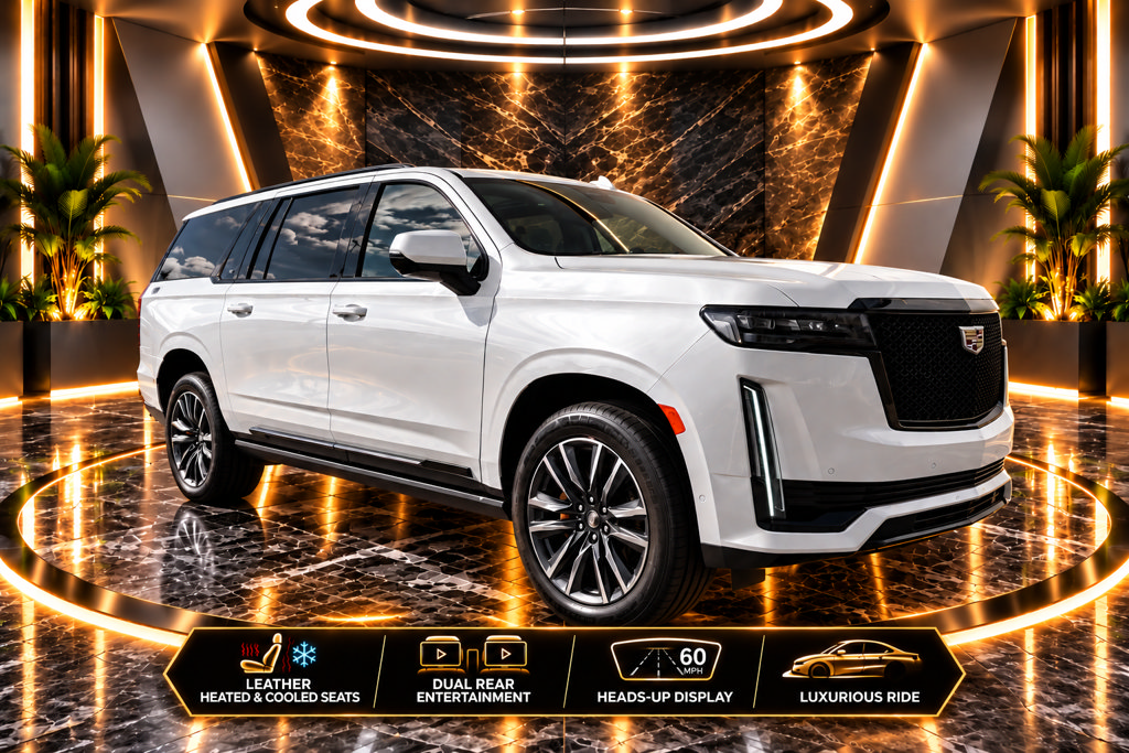 Used 2022 Cadillac Escalade ESV Sport Platinum AWD/4WD 360° Tour