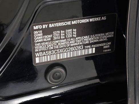 Used 2016 BMW 535i xDrive Sedan AWD/4WD image 39