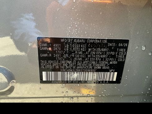Certified 2026 Subaru Forester Premium AWD/4WD image 17