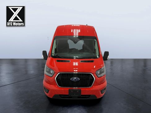 Used 2023 Ford Transit 350 148 High Roof Extended AWD w/ Load Area Protection Package image 7