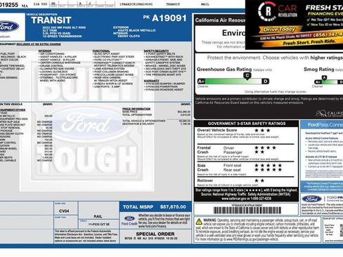 Used 2023 Ford Transit 350 XLT RWD image 10