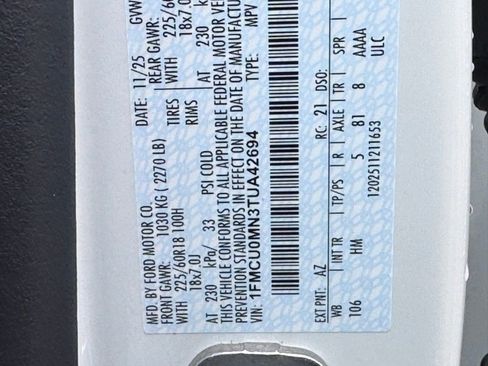 New 2026 Ford Escape ST-Line w/ Tech Pack #1 image 43