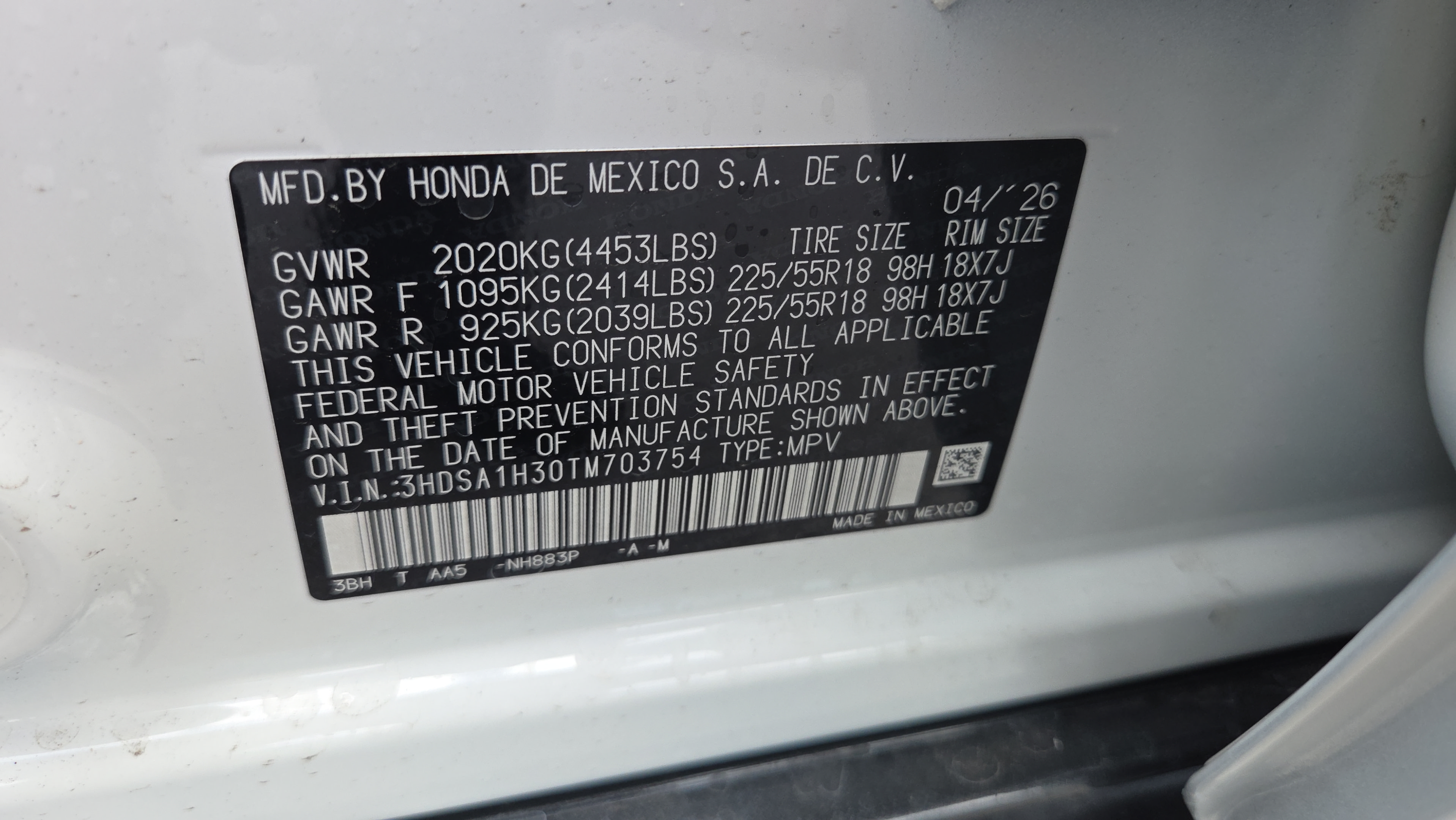 Certified 2026 Acura ADX FWD image 21