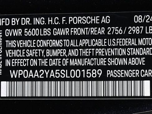 Certified 2025 Porsche Panamera 4 image 27