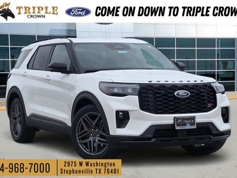 New 2026 Ford Explorer ST w/ Sun And Sound Package AWD/4WD image 1