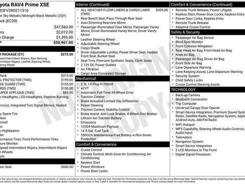 Used 2024 Toyota RAV4 XSE w/ Weather Package AWD/4WD image 34
