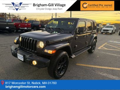 Certified 2021 Jeep Wrangler Unlimited Sahara