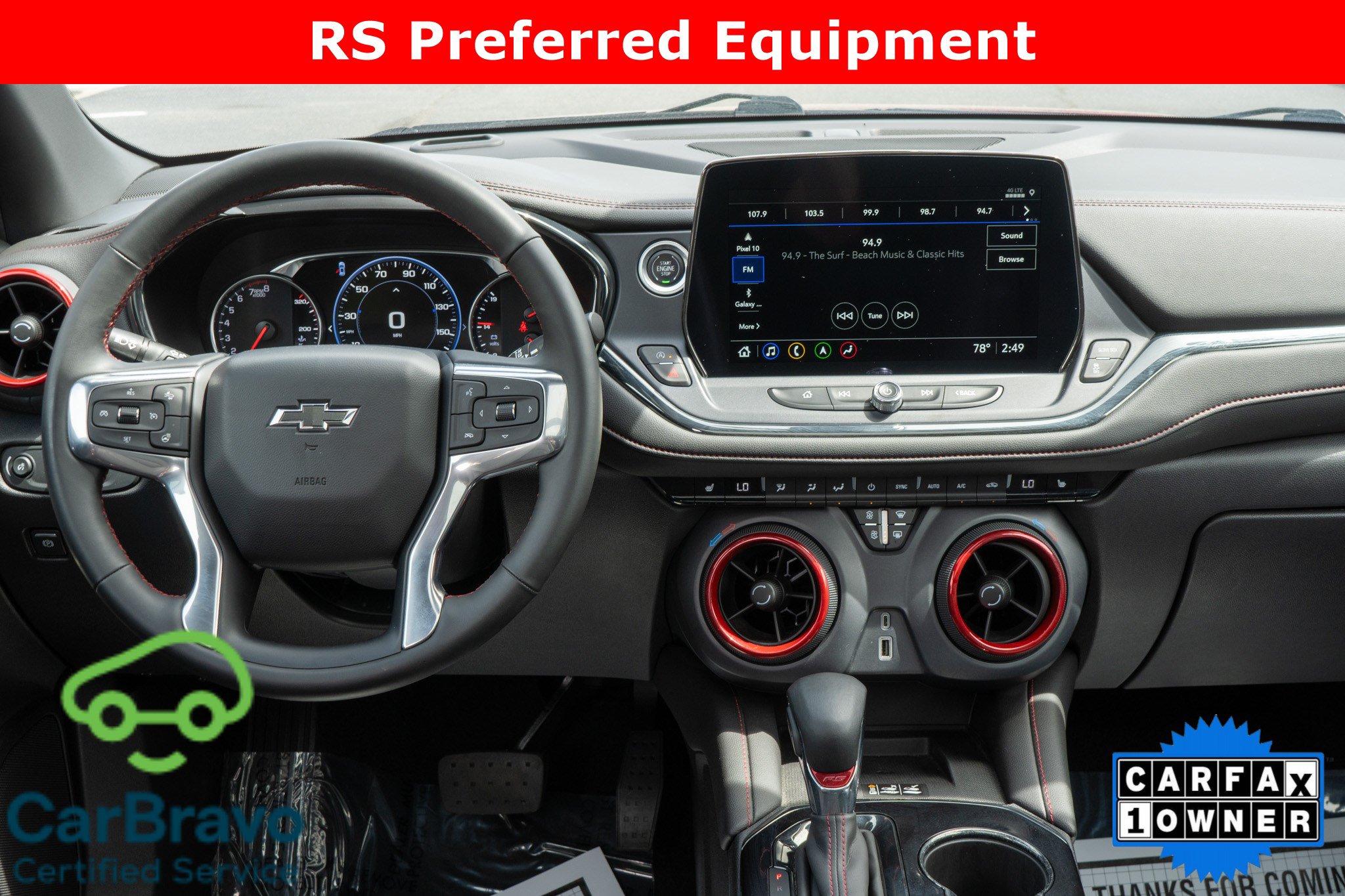 Used 2023 Chevrolet Blazer RS FWD image 14