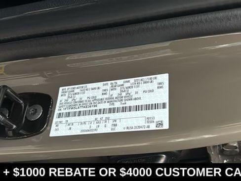 New 2026 Ford F150 Lariat w/ Equipment Group 501A Mid AWD/4WD image 35