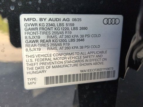 New 2025 Audi Q3 2.0T Premium Plus image 41
