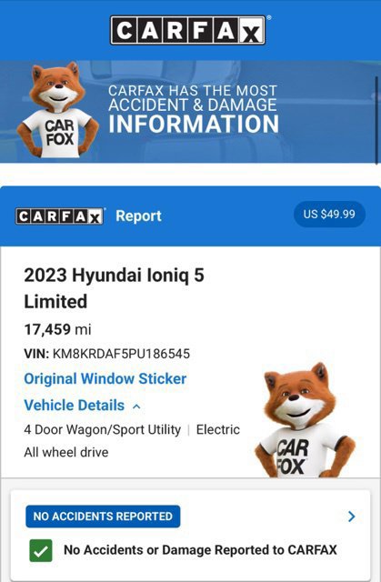 Used 2023 Hyundai Ioniq 5 Limited AWD/4WD image 5