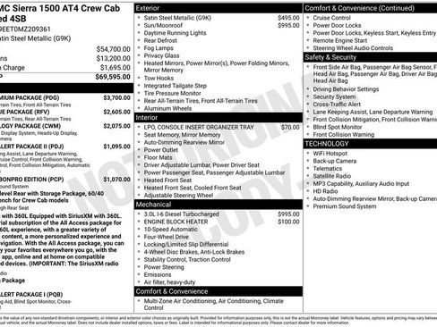 Certified 2021 GMC Sierra 1500 AT4 w/ AT4 Premium Package AWD/4WD image 27