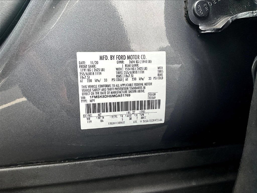 Used 2021 Ford Explorer XLT AWD/4WD image 21