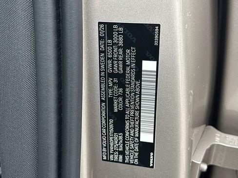 New 2026 Volvo XC90 T8 Plus w/ Protection Package Premier AWD/4WD image 24