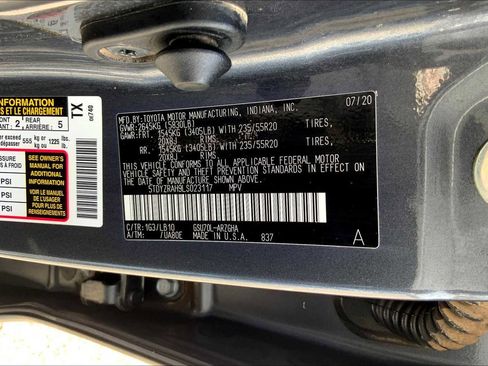 Used 2020 Toyota Highlander Limited FWD image 36