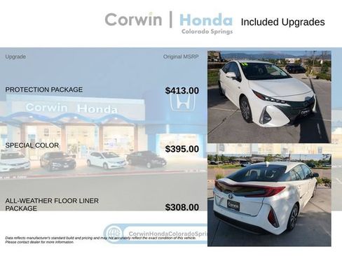 Used 2018 Toyota Prius Prime Advanced w/ Protection Package FWD image 4