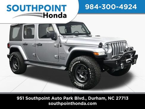 Used 2020 Jeep Wrangler Unlimited Sahara AWD/4WD image 1