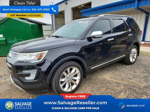 Used 2017 Ford Explorer Platinum AWD/4WD image 1