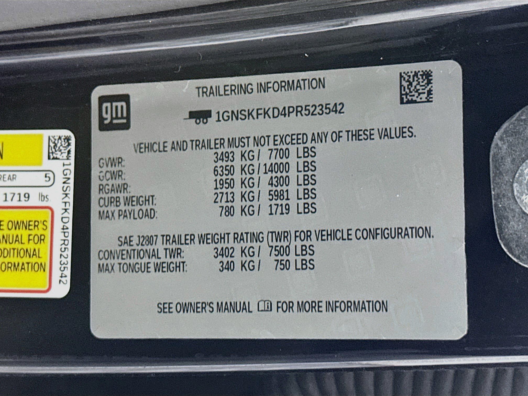 Used 2023 Chevrolet Suburban Premier AWD/4WD image 12