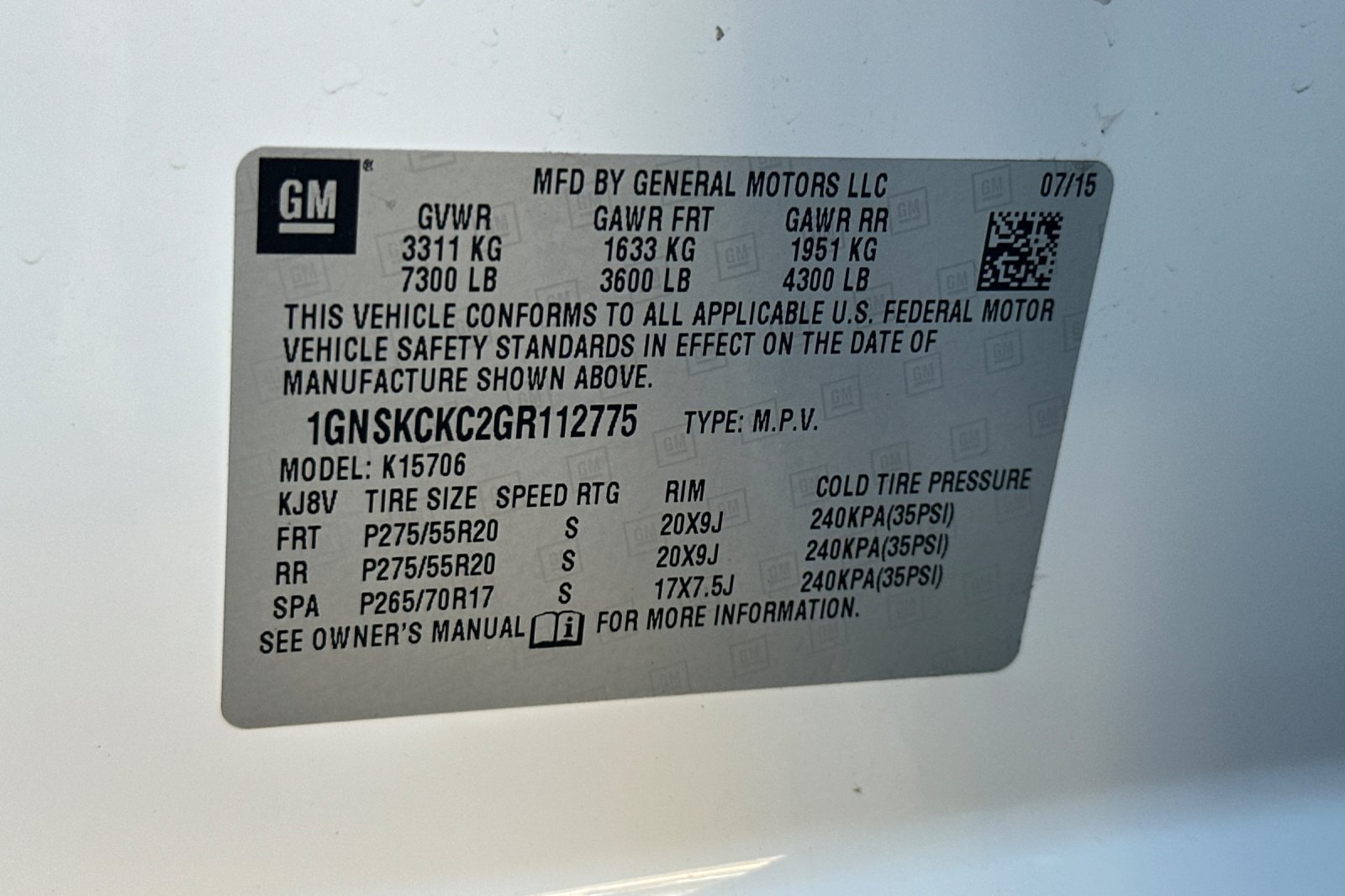 Used 2016 Chevrolet Tahoe LTZ w/ Max Trailering Package AWD/4WD image 56