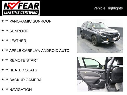 Used 2026 Subaru Forester Wilderness w/ Wilderness Package image 2