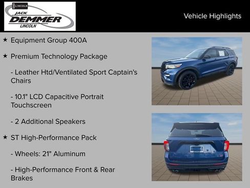 Used 2020 Ford Explorer ST w/ ST High-Performance Pack image 23