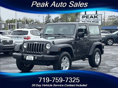 Used 2017 Jeep Wrangler Sport S w/ Quick Order Package 24S AWD/4WD image 3