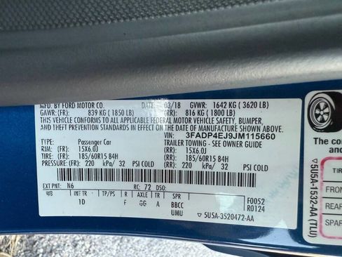 Used 2018 Ford Fiesta SE image 31