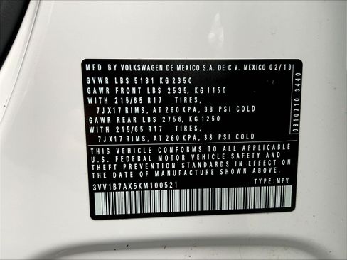 Used 2019 Volkswagen Tiguan S w/ Driver Assistance Package FWD image 32