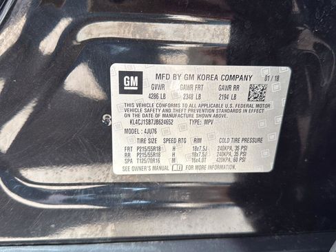 Used 2018 Buick Encore Sport Touring w/ Safety Package FWD image 41