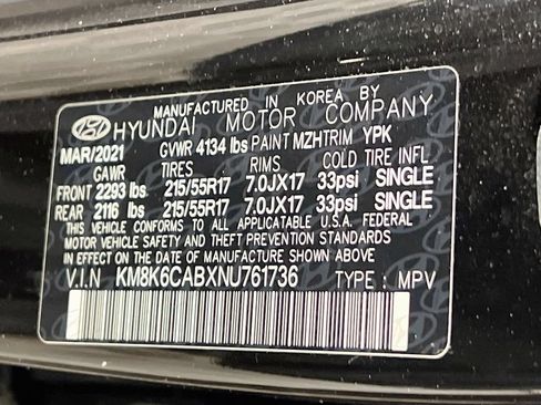Certified 2022 Hyundai Kona SEL AWD/4WD image 24