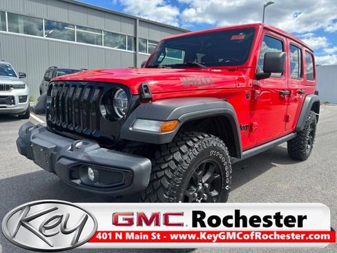 Used 2021 Jeep Wrangler Unlimited Sport AWD/4WD image 1