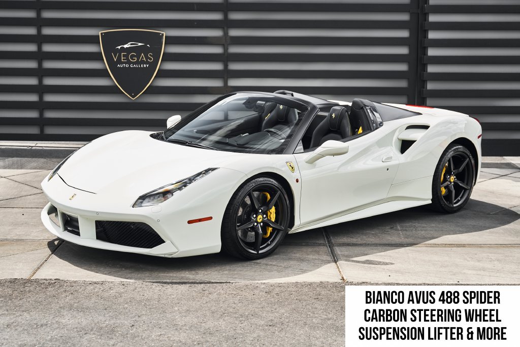 Used 2019 Ferrari 488 Spider RWD image 1