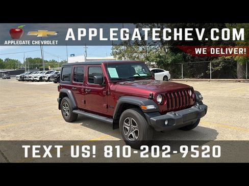 Used 2022 Jeep Wrangler Unlimited Sport w/ Cold Weather Group AWD/4WD image 1