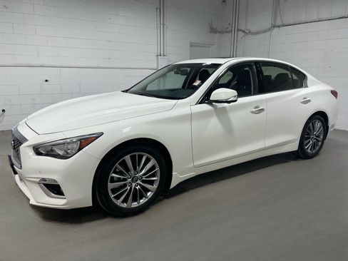 Used 2023 INFINITI Q50 Luxe w/ Cargo Package AWD/4WD image 1