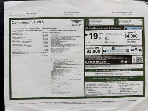 Used 2015 Bentley Continental GT V8 S image 2