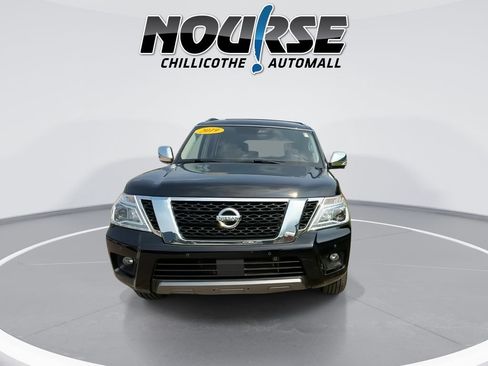 Used 2019 Nissan Armada Platinum w/ Captain's Chairs Package AWD/4WD image 3