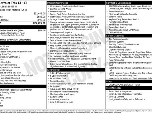 Used 2016 Chevrolet Trax LT w/ LT Convenience Package image 11