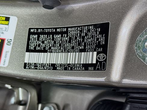 Used 2018 Toyota Corolla LE FWD image 39