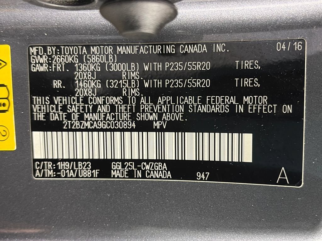 Used 2016 Lexus RX 350 AWD w/ Premium Package image 9