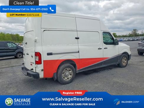 Used 2015 Nissan NV 2500 SV w/ Technology Package RWD image 4
