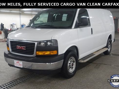 Used 2023 GMC Savana 2500 Work Van 3D Cargo Van image 3