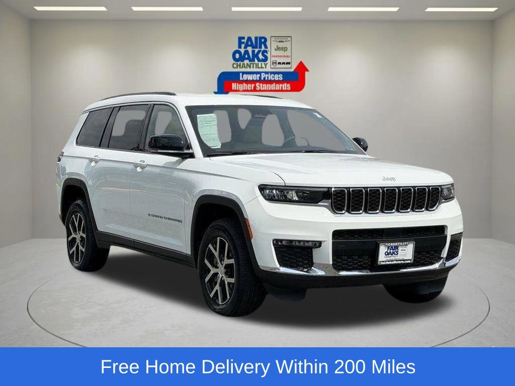 Certified 2025 Jeep Grand Cherokee L Limited AWD/4WD image 1