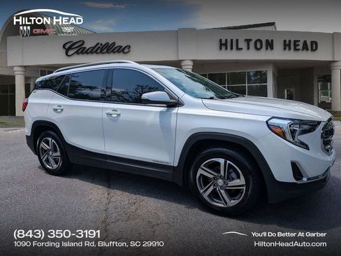 Used 2021 GMC Terrain SLT w/ Infotainment Package II FWD image 1